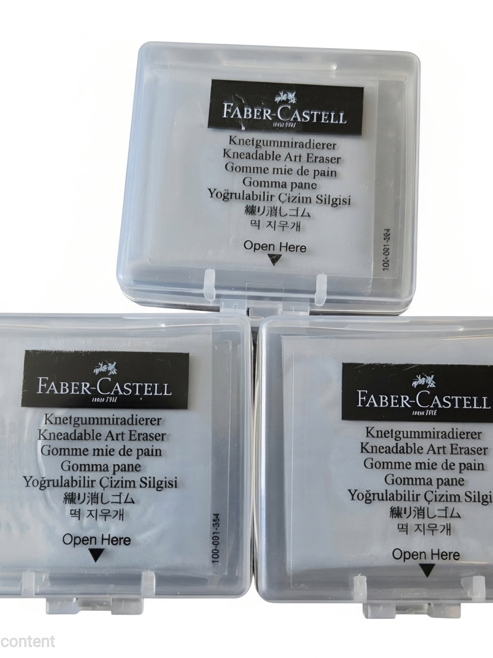 New Faber-Castell Kneadable Art Eraser - White